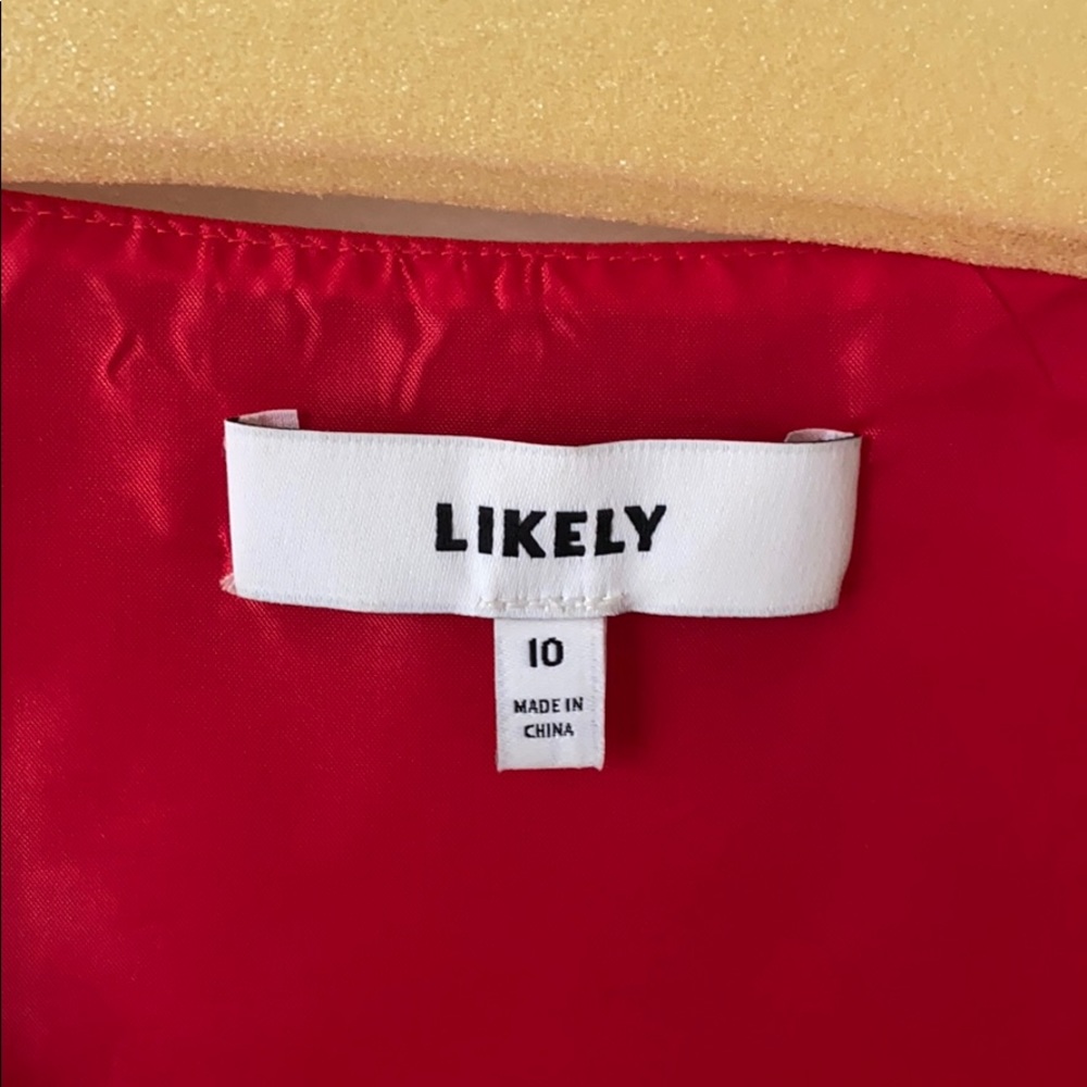 Likely Red Cocktail Dress - Picture 5 of 11